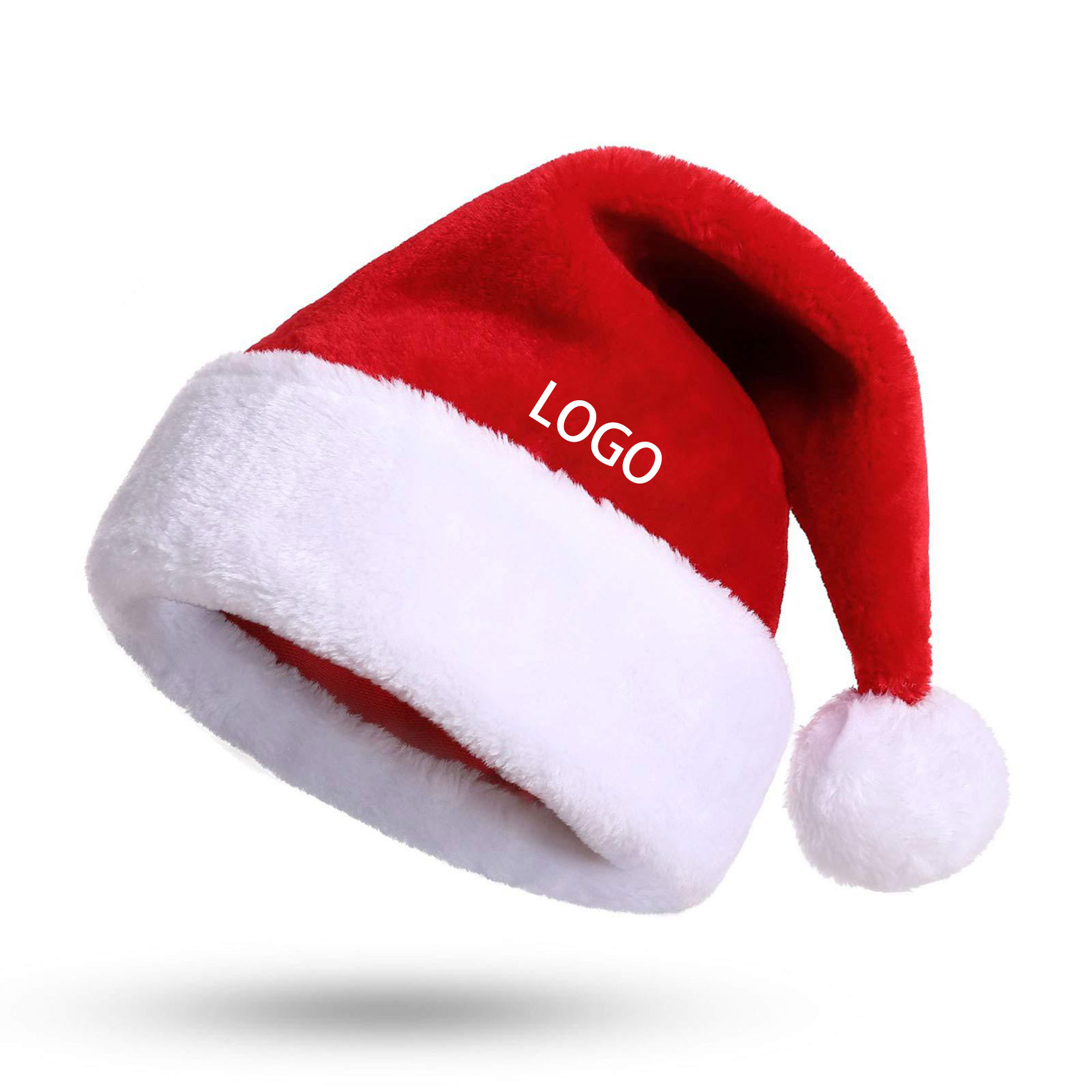 Luxury Plush Christmas Hat 1