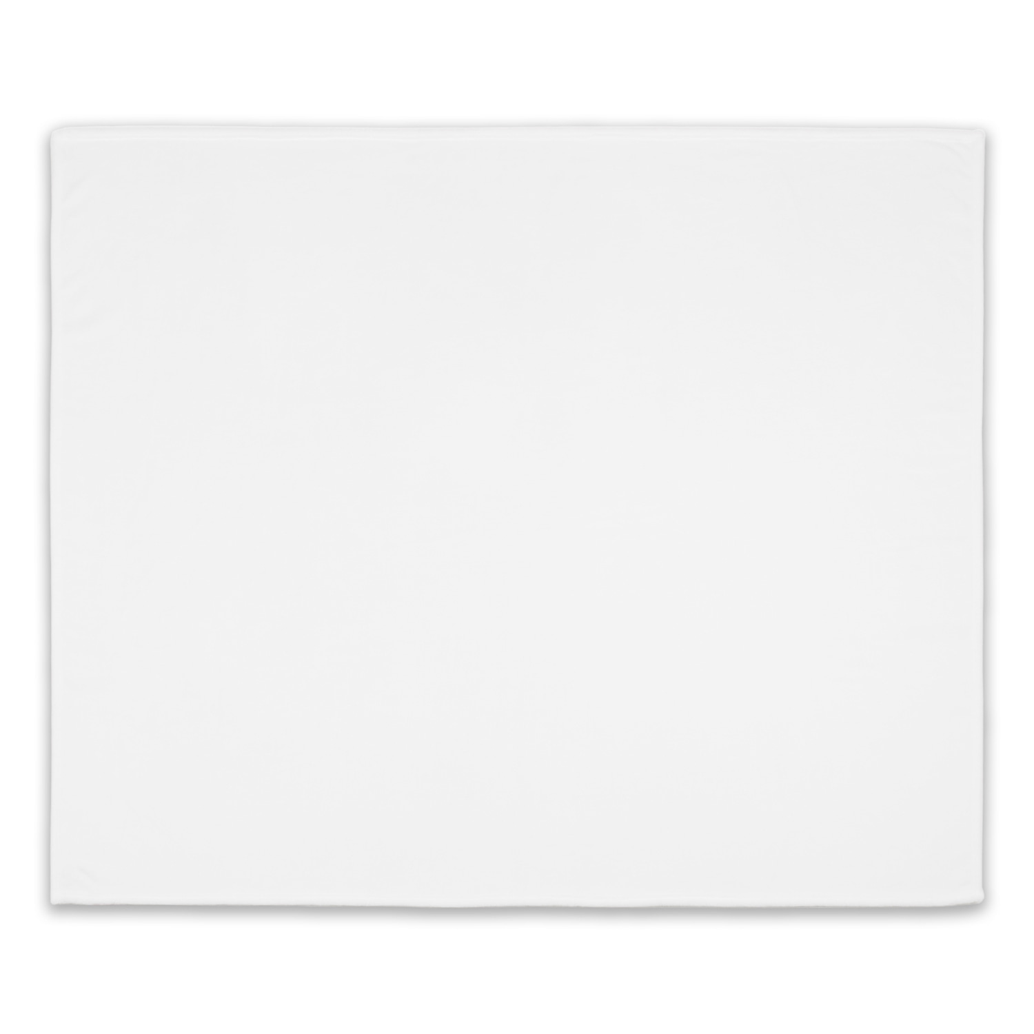 Plush and Cozy Mink Flannel Fleece White Couch sized Blanket, 50x60, Blank Only 2