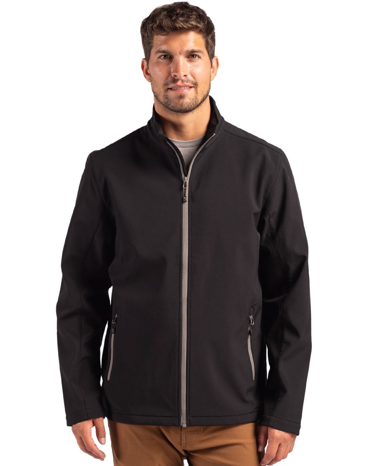 Tempo Stretch Full Zip Mens Softshell Jacket