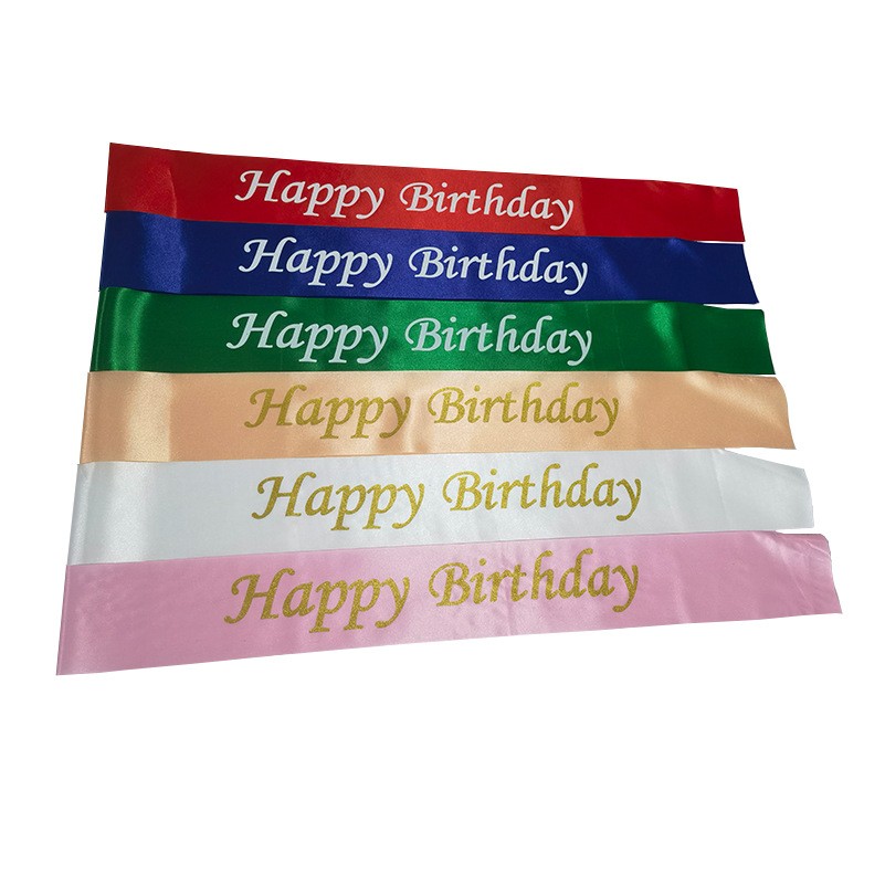 Satin Sash 3