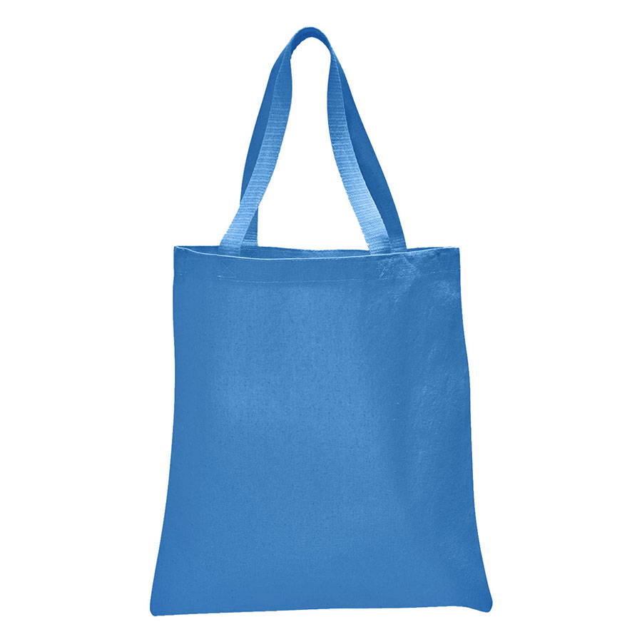 Value 6 oz Cotton Canvas Tote Bag - 15"W x16"H x 3"D x 17