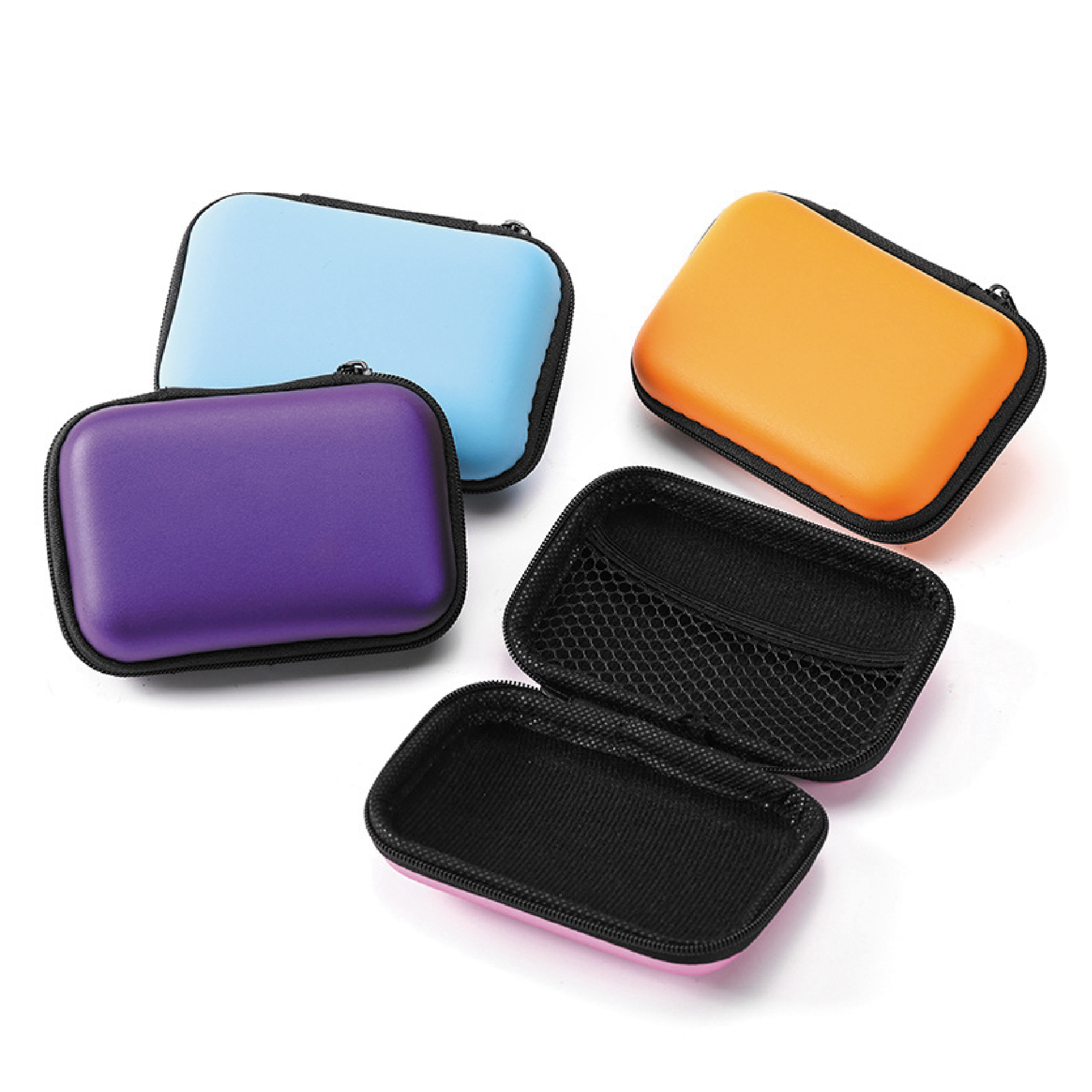 Eva Case Manufacture Travel Carrying Electronics Storage Organizer Case Eva Bag With Zipper 3