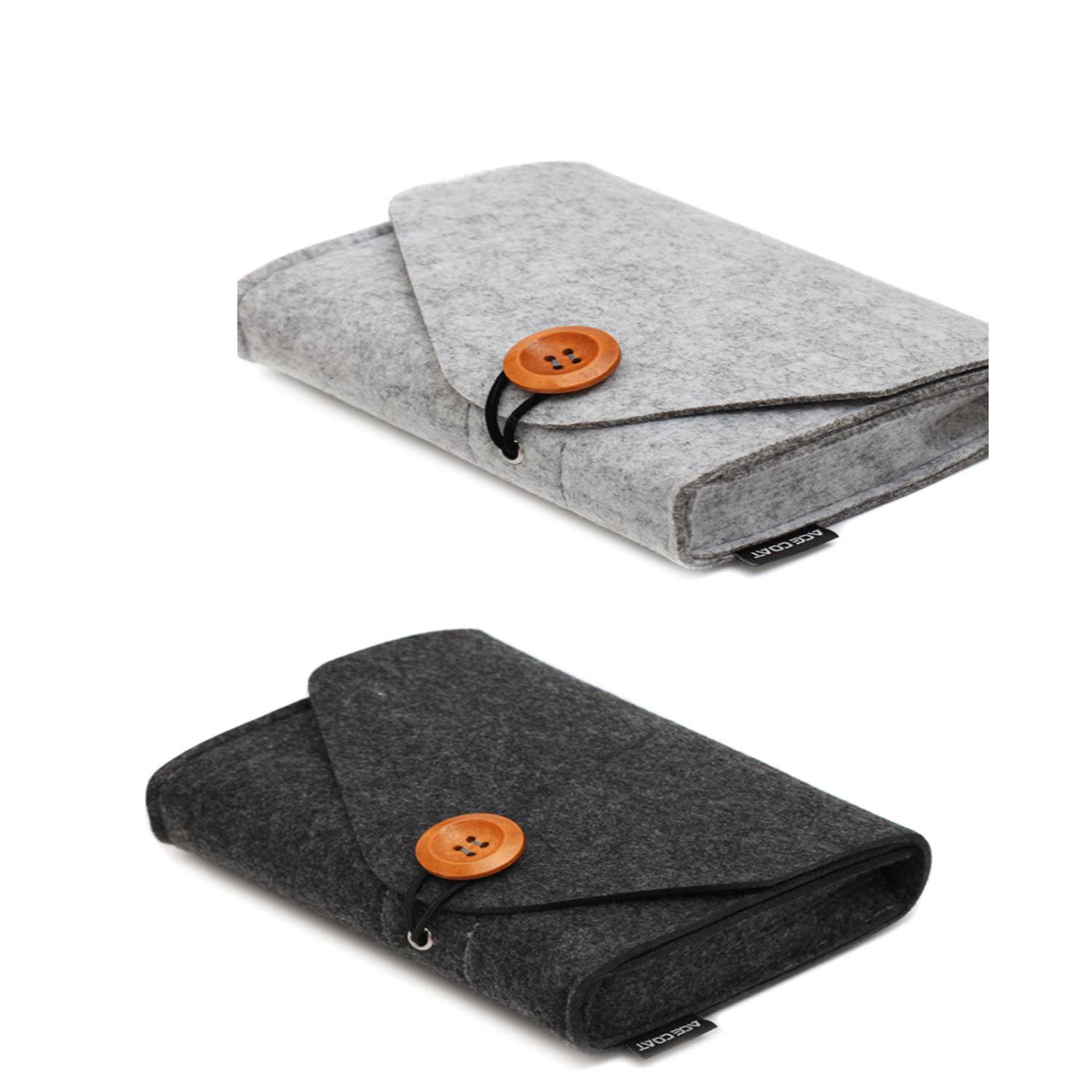 Portable Felt Power Adapter Storage BagProtective Case 4