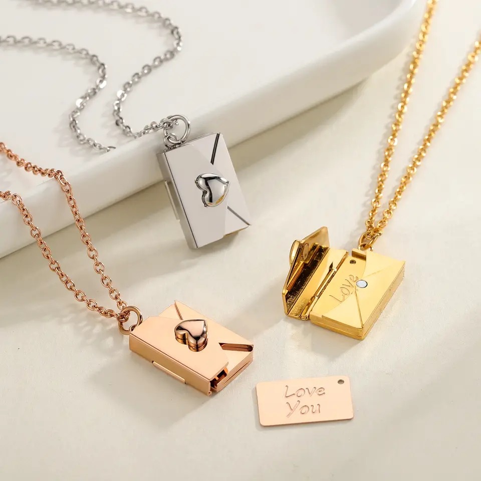 Titanium Steel Non-fading Commemorative Pendant Necklace 2
