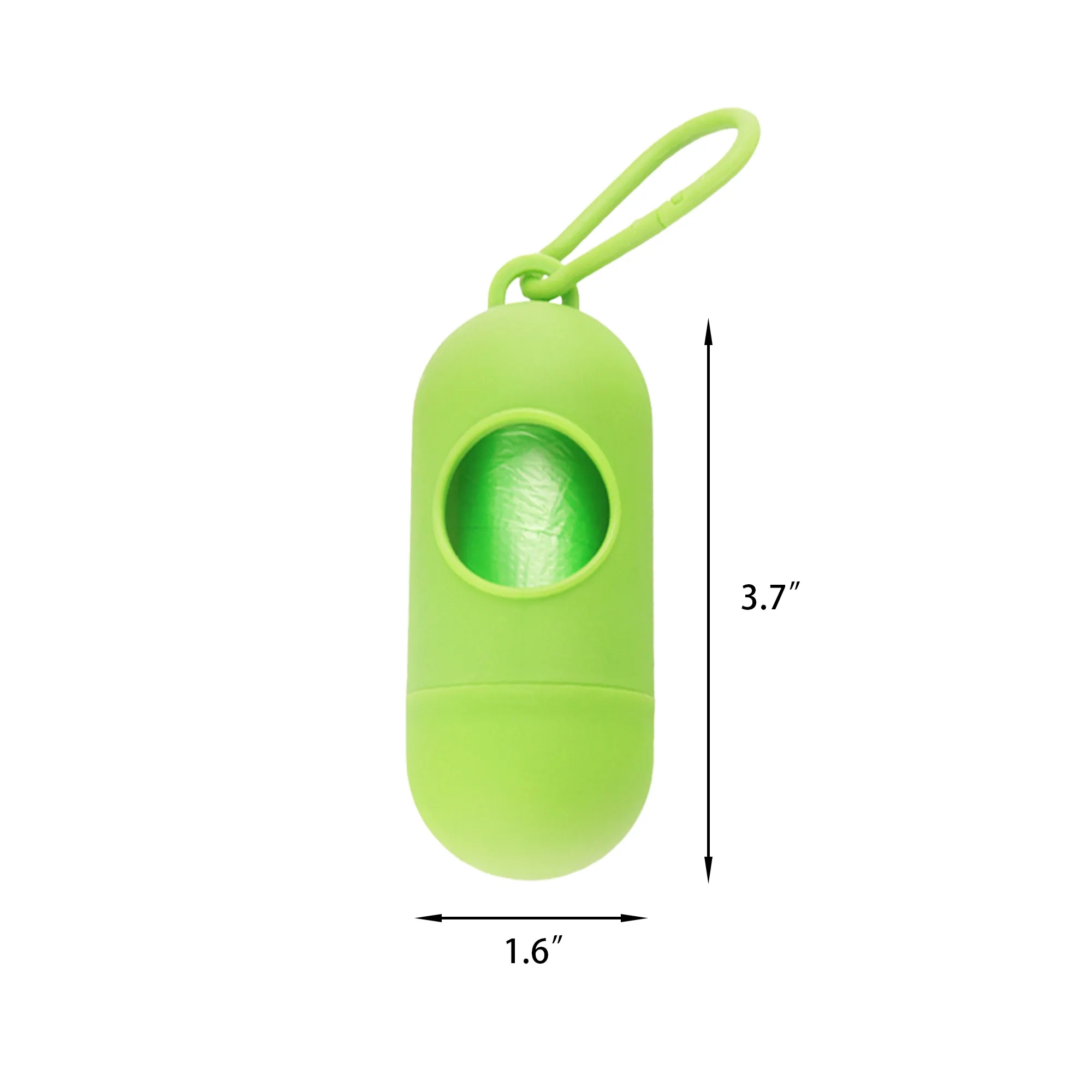 Portable Pet Waste Bag Dispenser with Clip 3