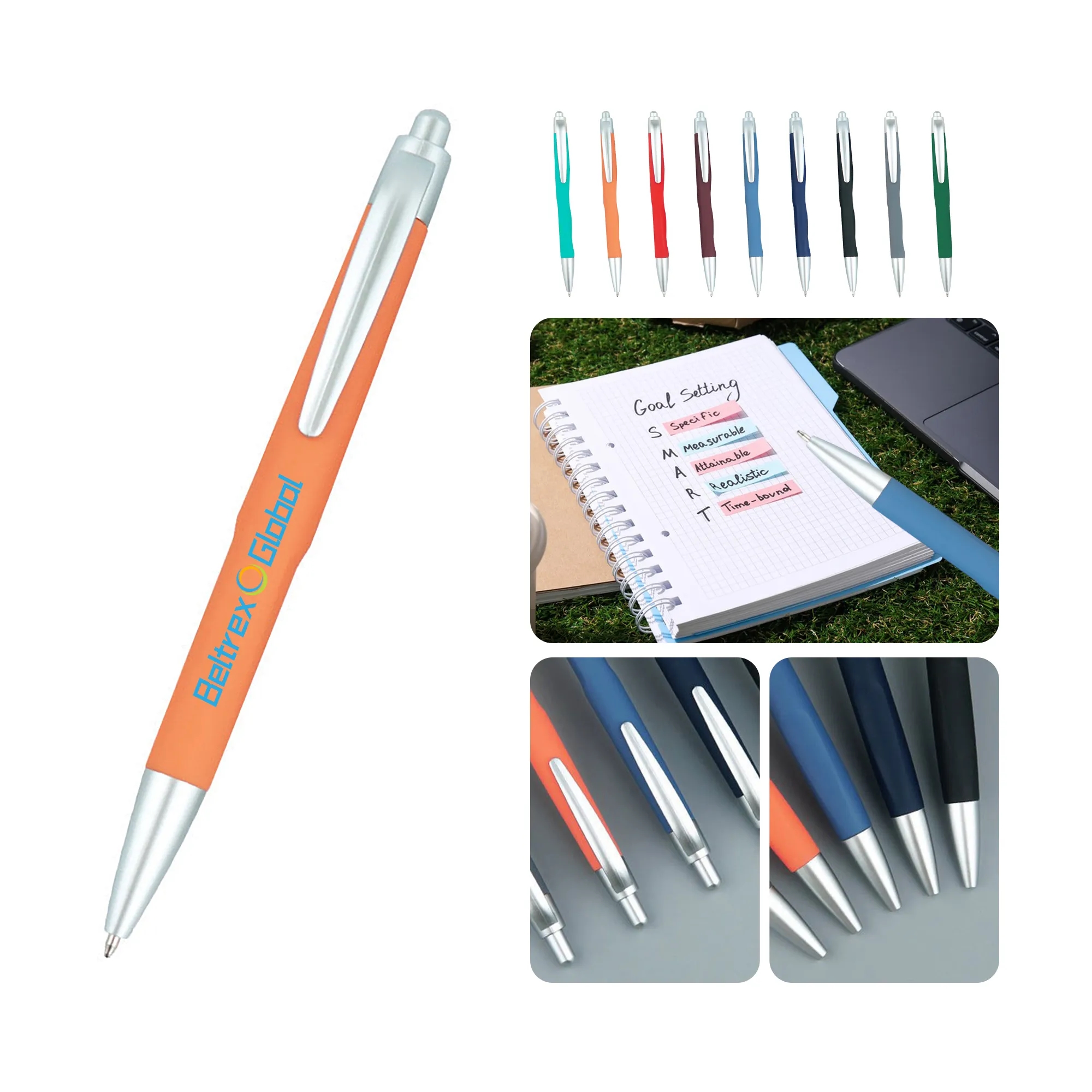 Business Pen with Secure Clip and Comfortable Grip 9