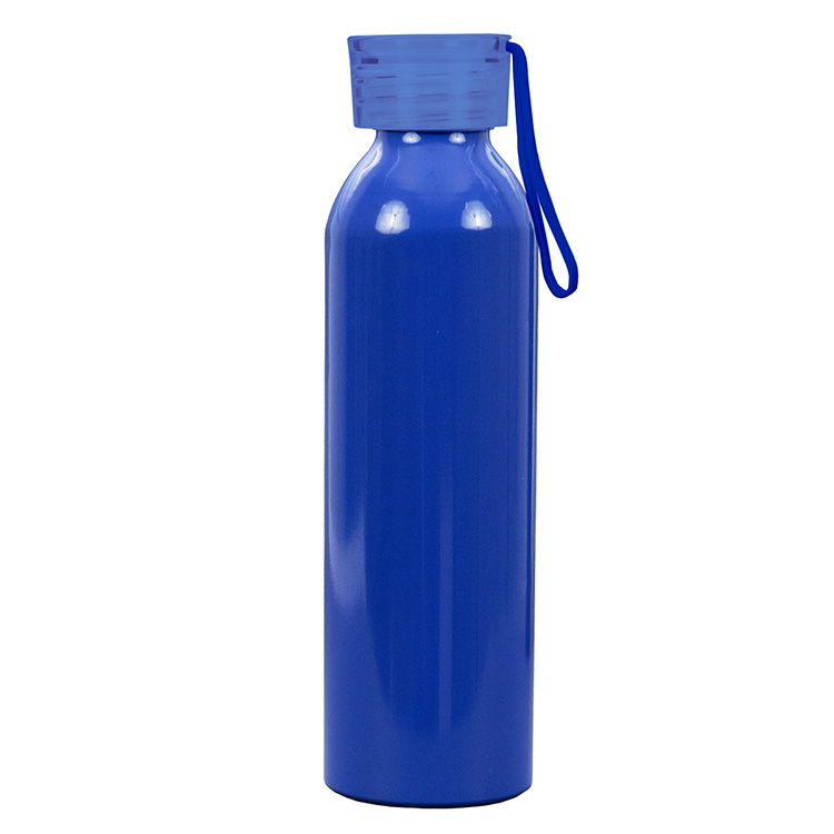 "BENDER" 22 OZ Recycled Aluminum Bottle With Carry Strap Lid 16