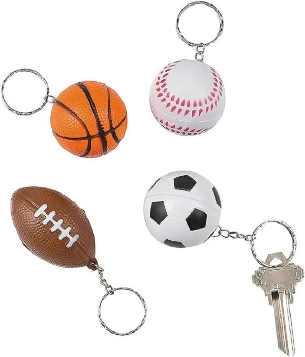 Soccer Keychains Stress Ball 5