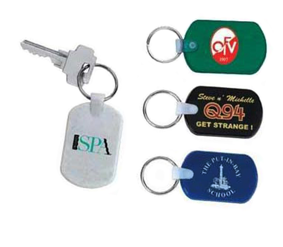 Soft Tag Flexible PVC Keychain 1