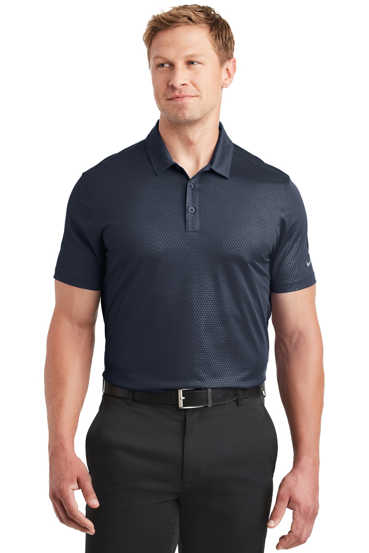 Nike Dri-FIT Embossed Tri-Blade Polo. 838964 6
