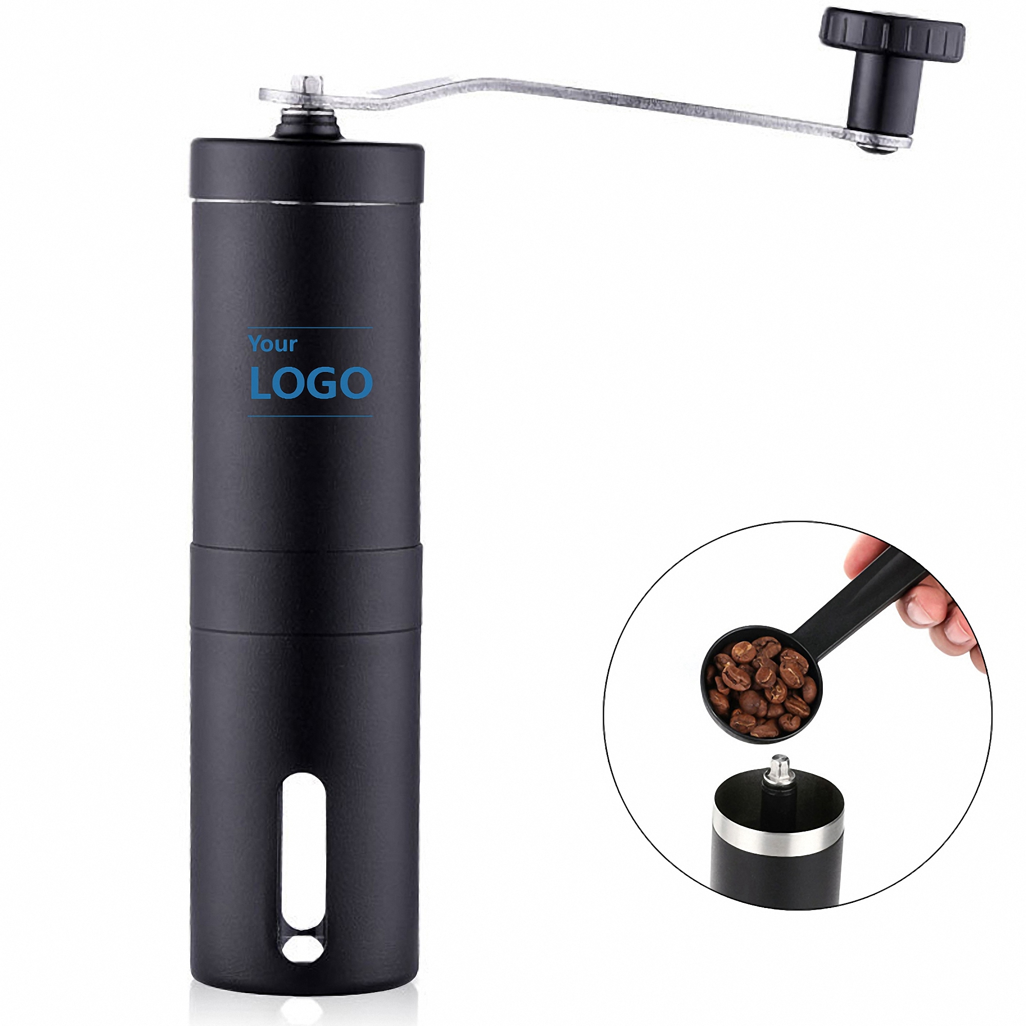 Manual Stainless Steel Coffee Grinder 4