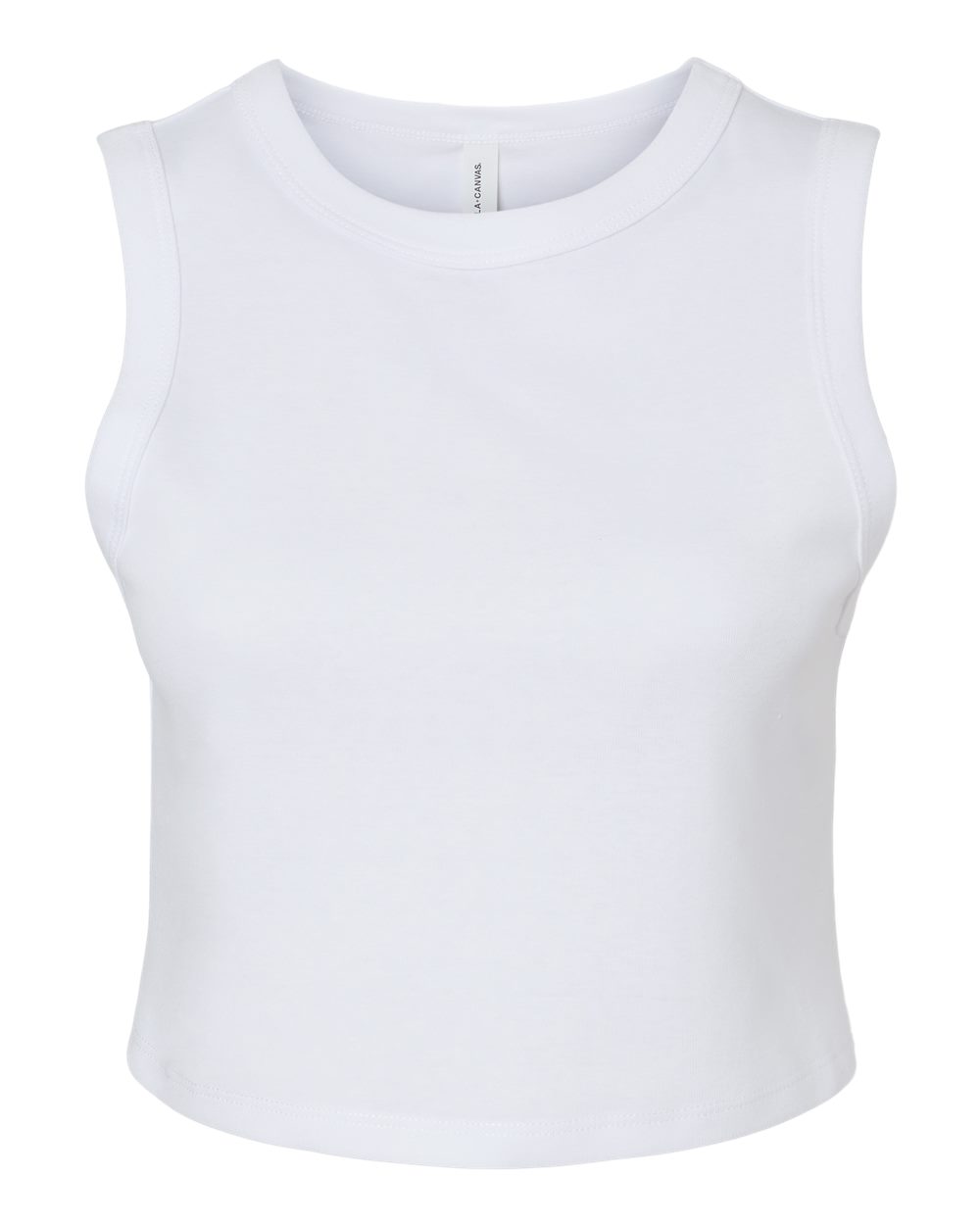 Women's Micro Rib Muscle Crop Tank - 1013 19
