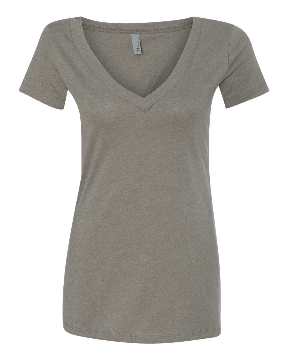 Women's CVC Deep V-Neck Tee - 6640 31