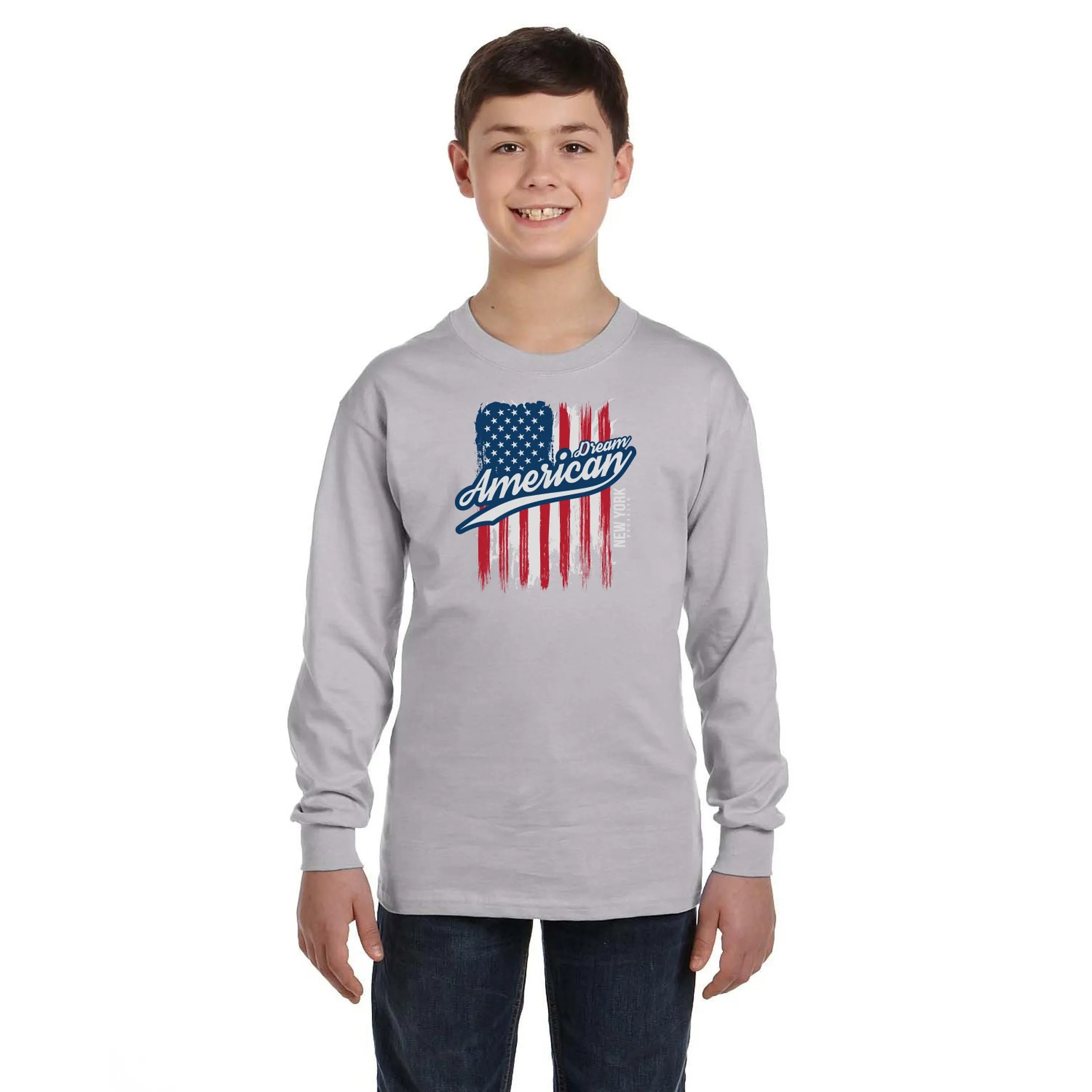 Gildan Heavy Cotton Youth Long Sleeve T-Shirt 14