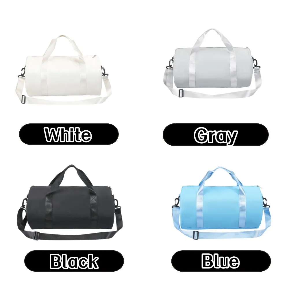 Wholesale Women Gym Duffel Bag with Shoe Pocket 9