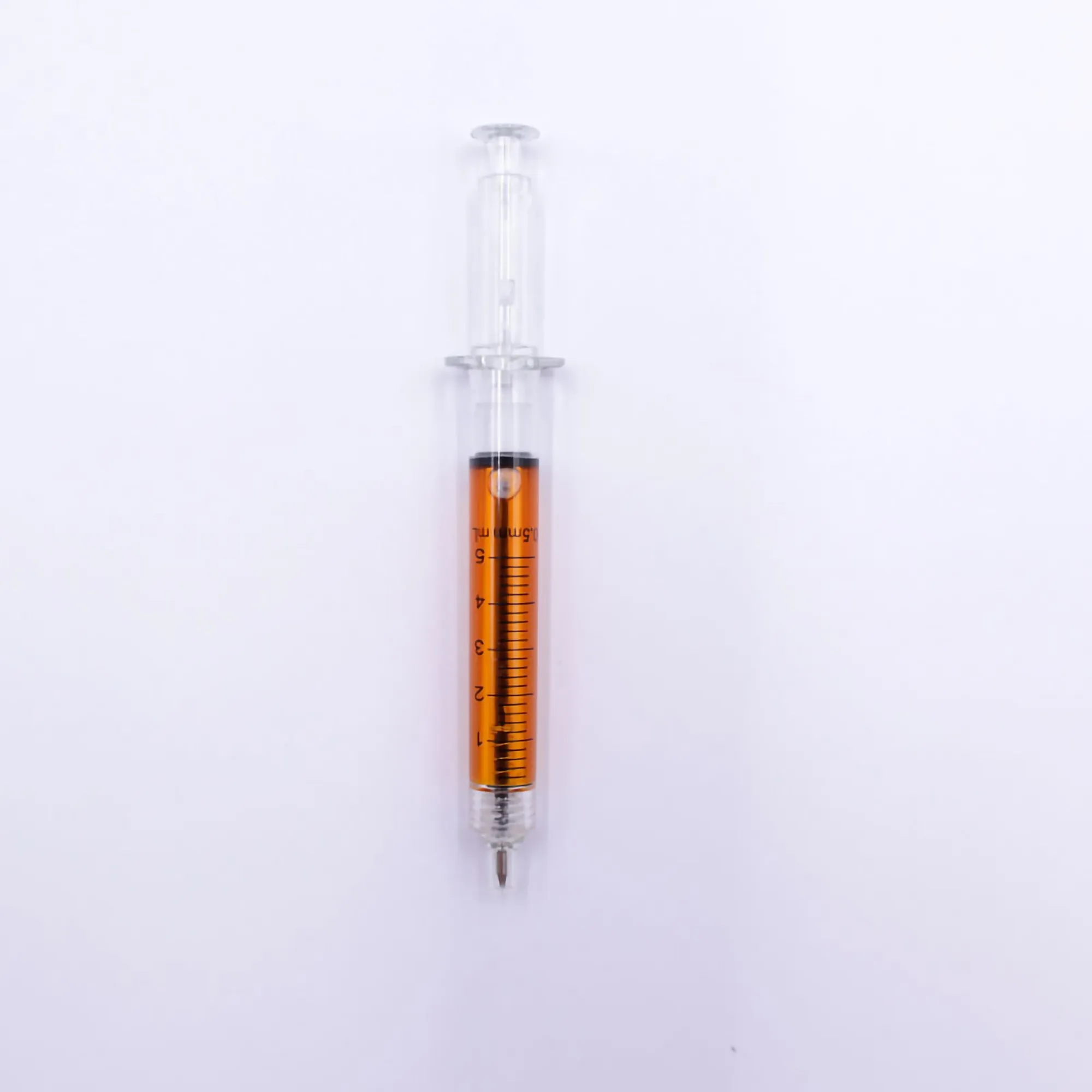 Syringe Shaped Ballpoint Pen with Scale MOQ100 1