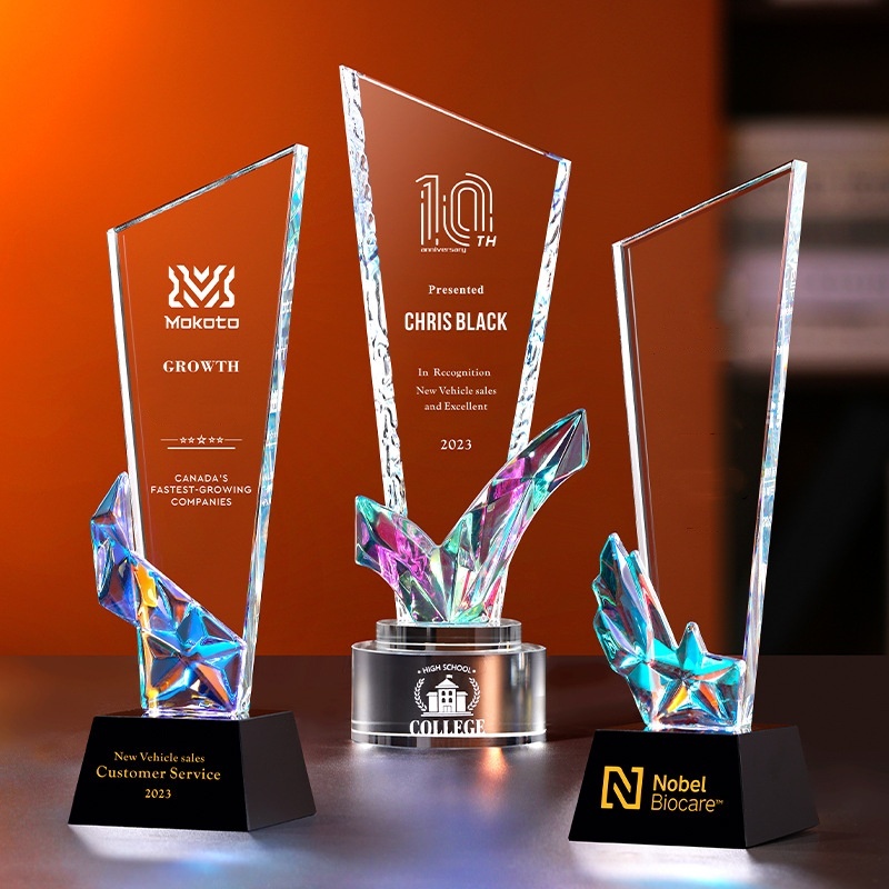 Crystal Trophy Award 5
