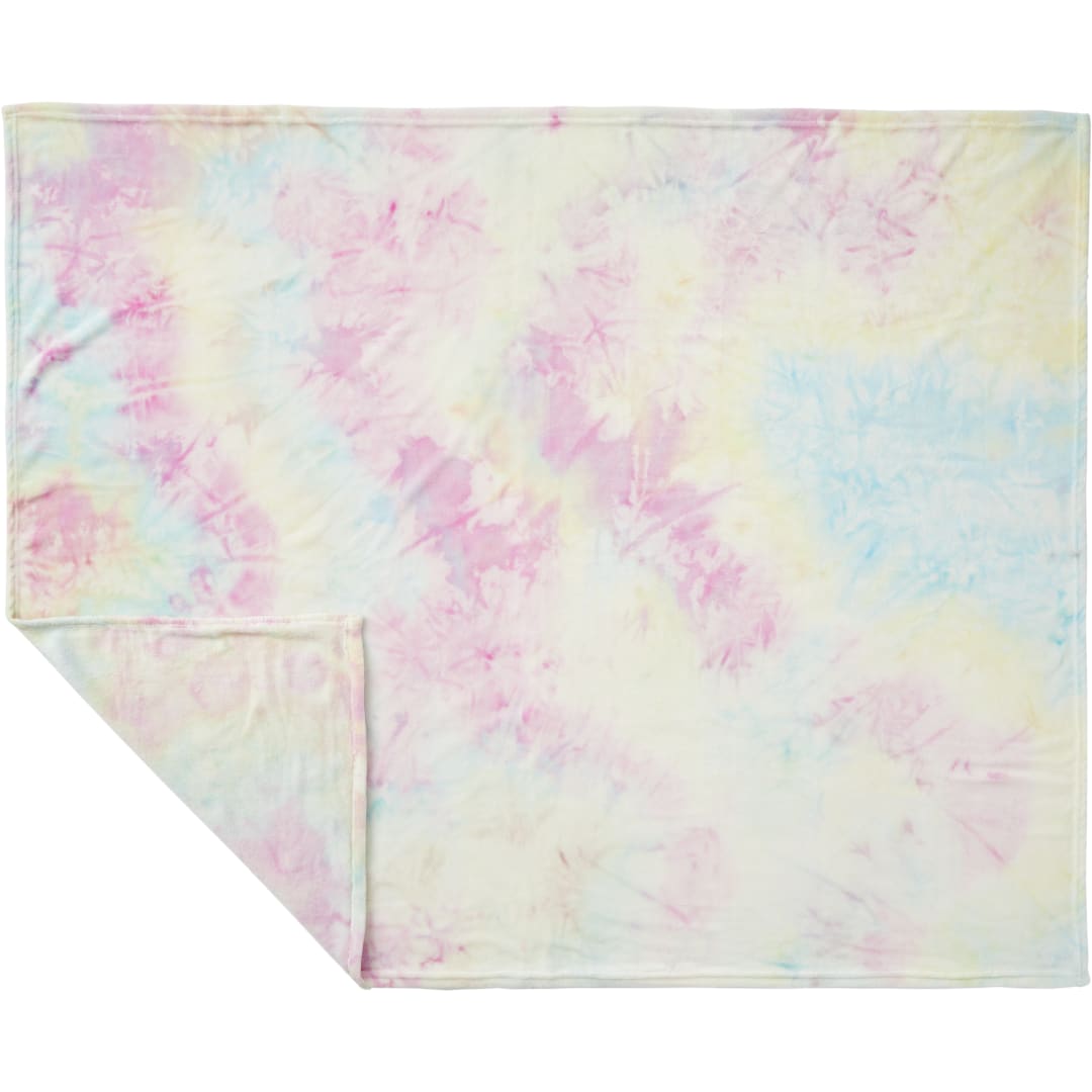 Tie Dye Flannel Fleece Blanket 22