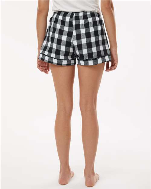 Women's Flannel Shorts - BW6501 92