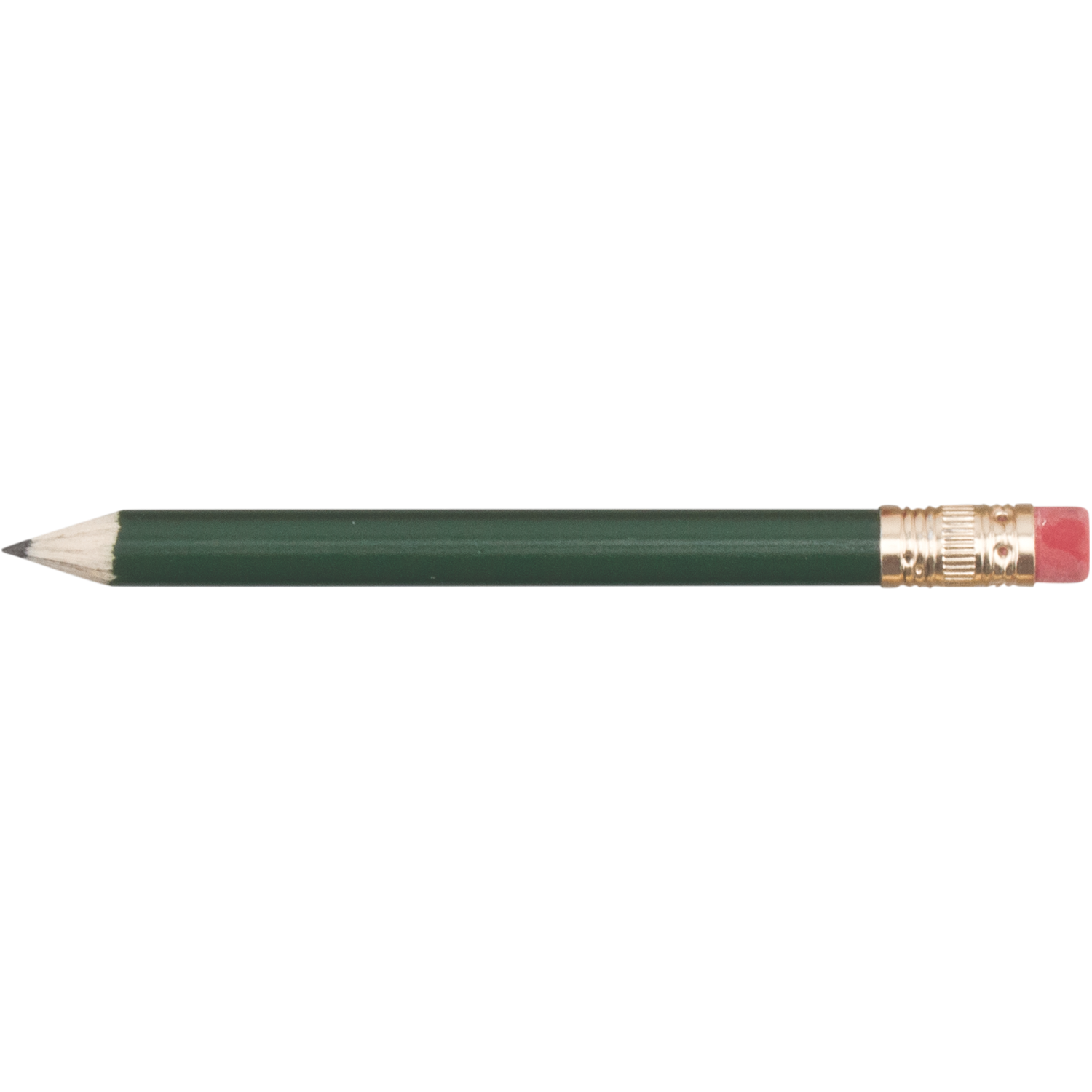 Round Wooden Golf Pencil With Eraser 8