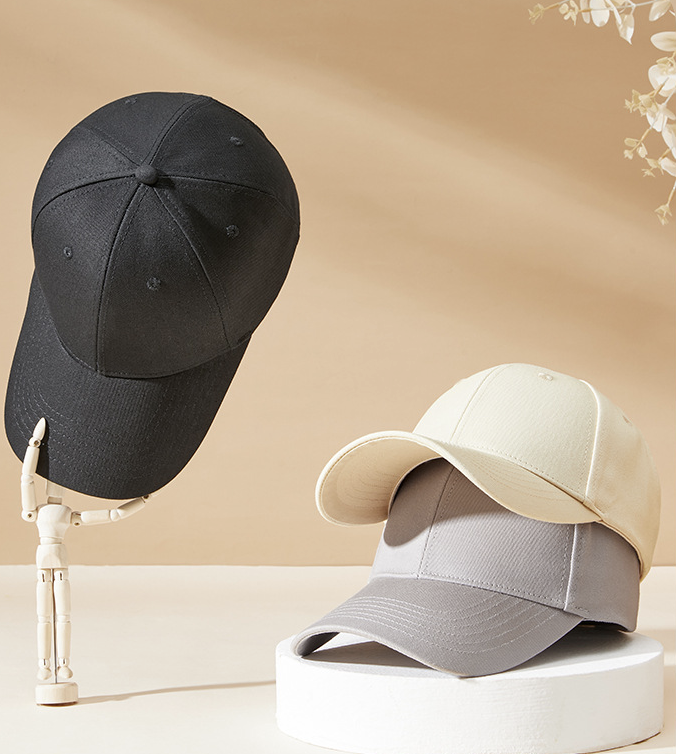 Six Panel Style Cotton Baseball Caps 2