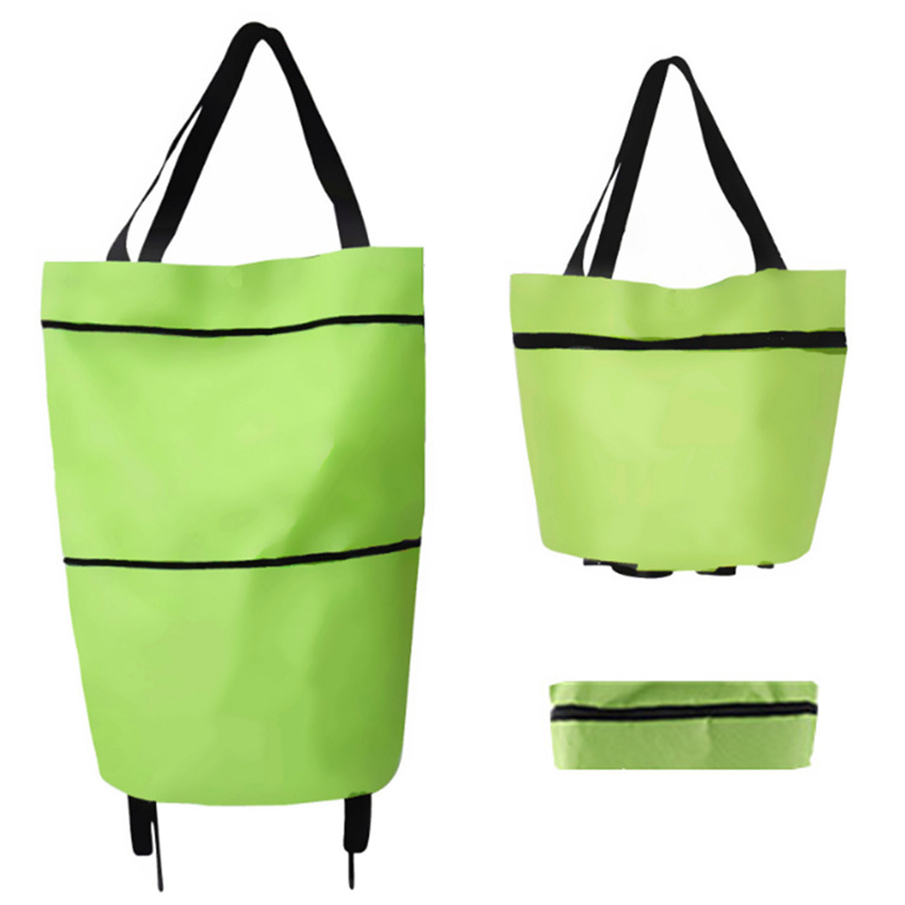 Oxford Folding Bag With Wheels 2