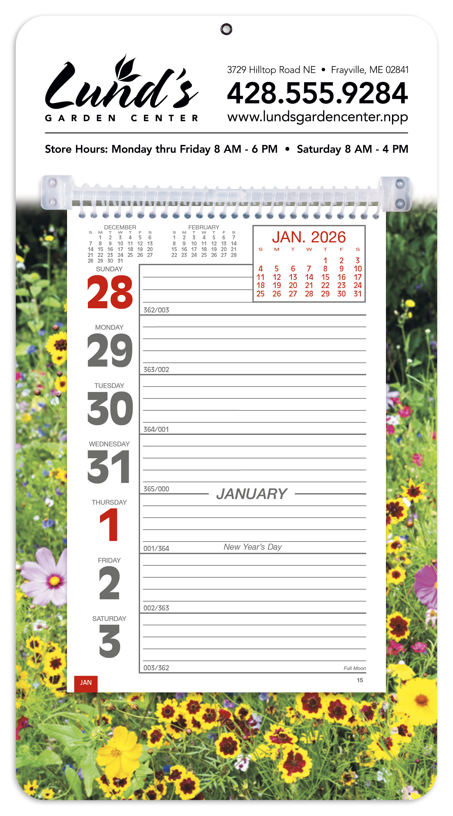 Triumph® Calendars Full-Color Weekly Memo Calendar 4