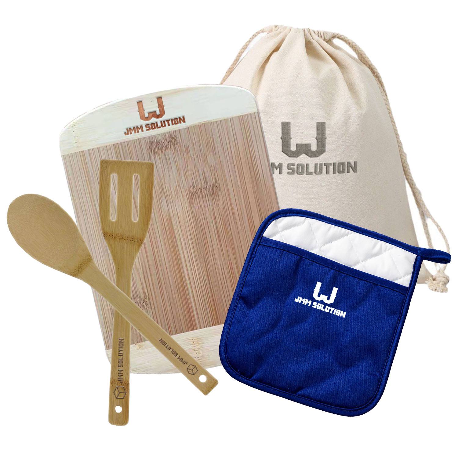 Kitchen Utensil Set with Cloth Bag 4