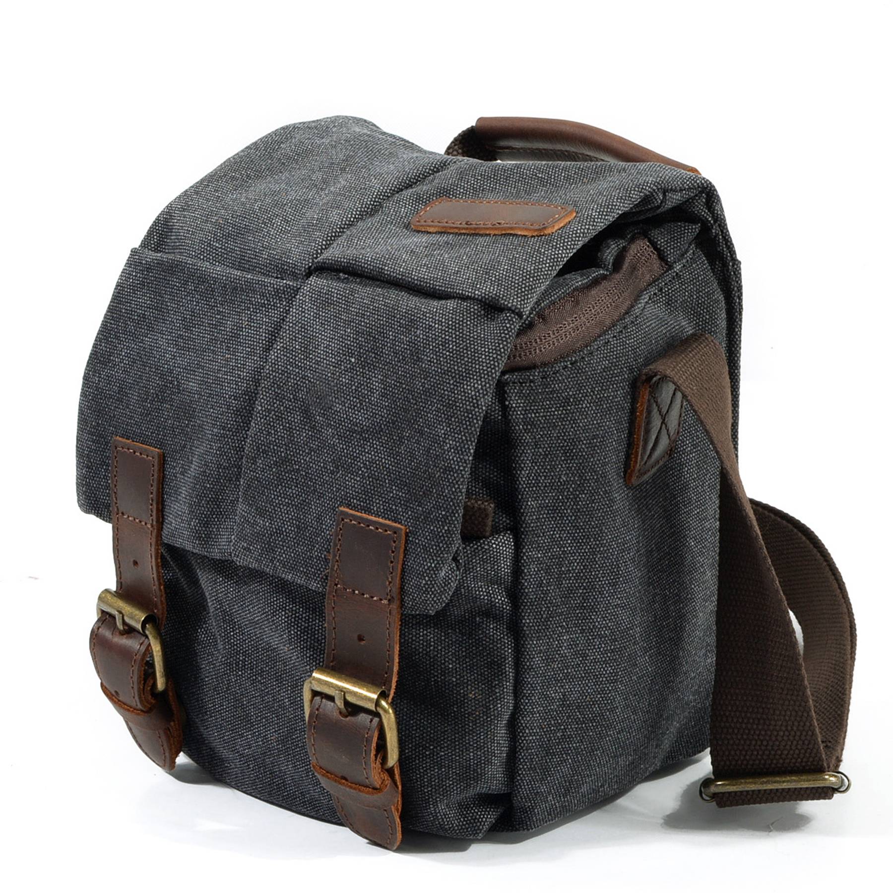 Vintage Canvase Camera Shoulder Messenger Sling Bag 3