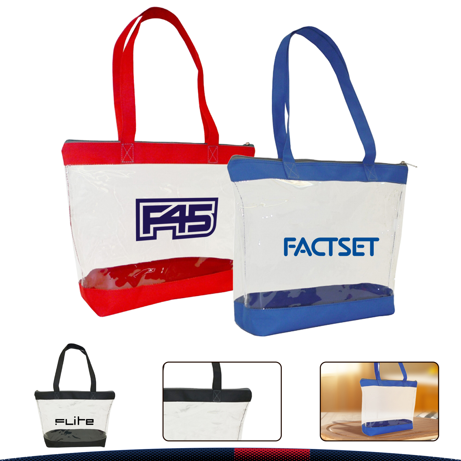 Mecion Clear Tote Bag 5