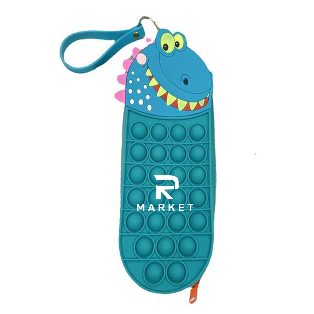 Silicon Pencil Bag Popper Bag Sensory Fidget Toy 2