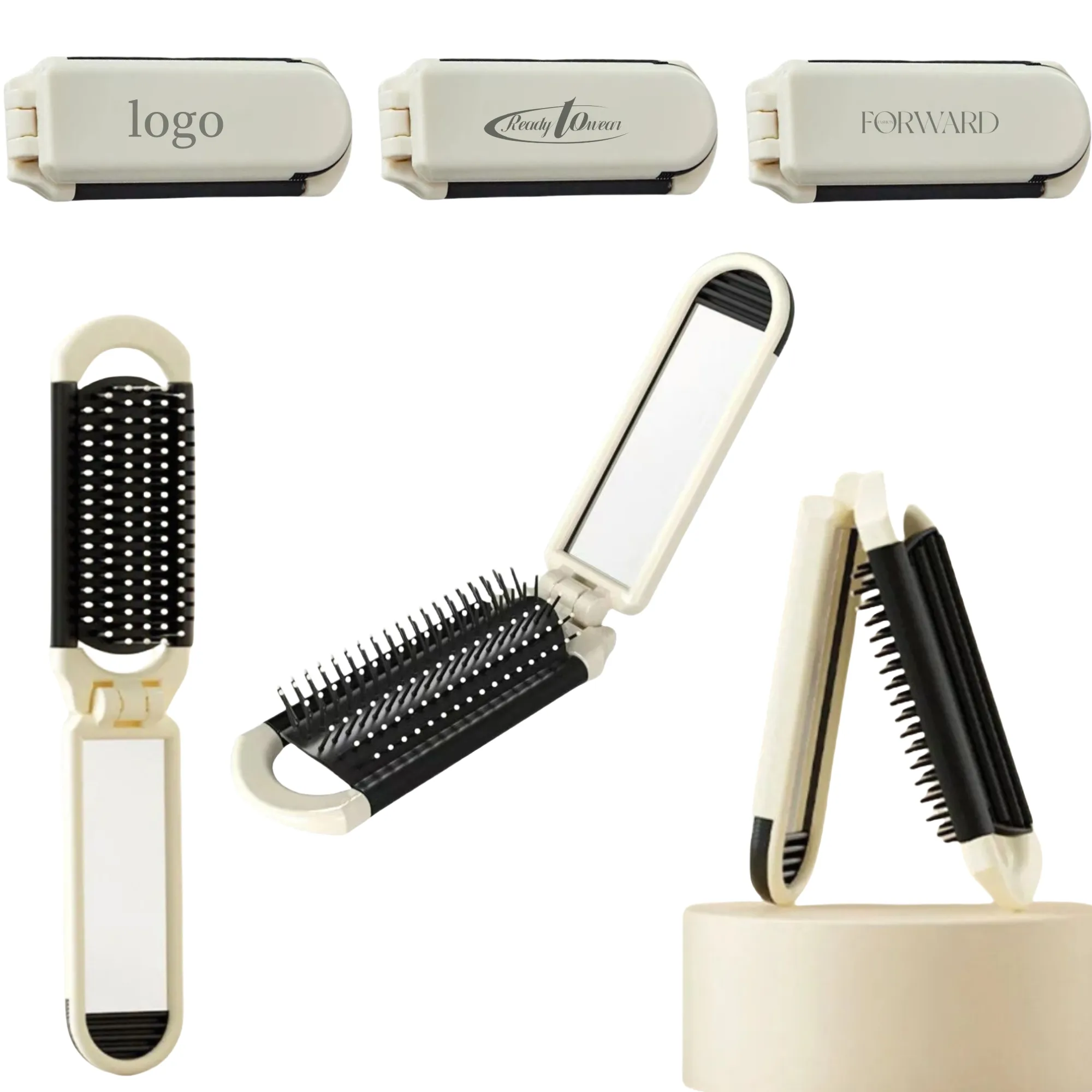 Antistatic Air Cushion Folding Comb for Salon Promos