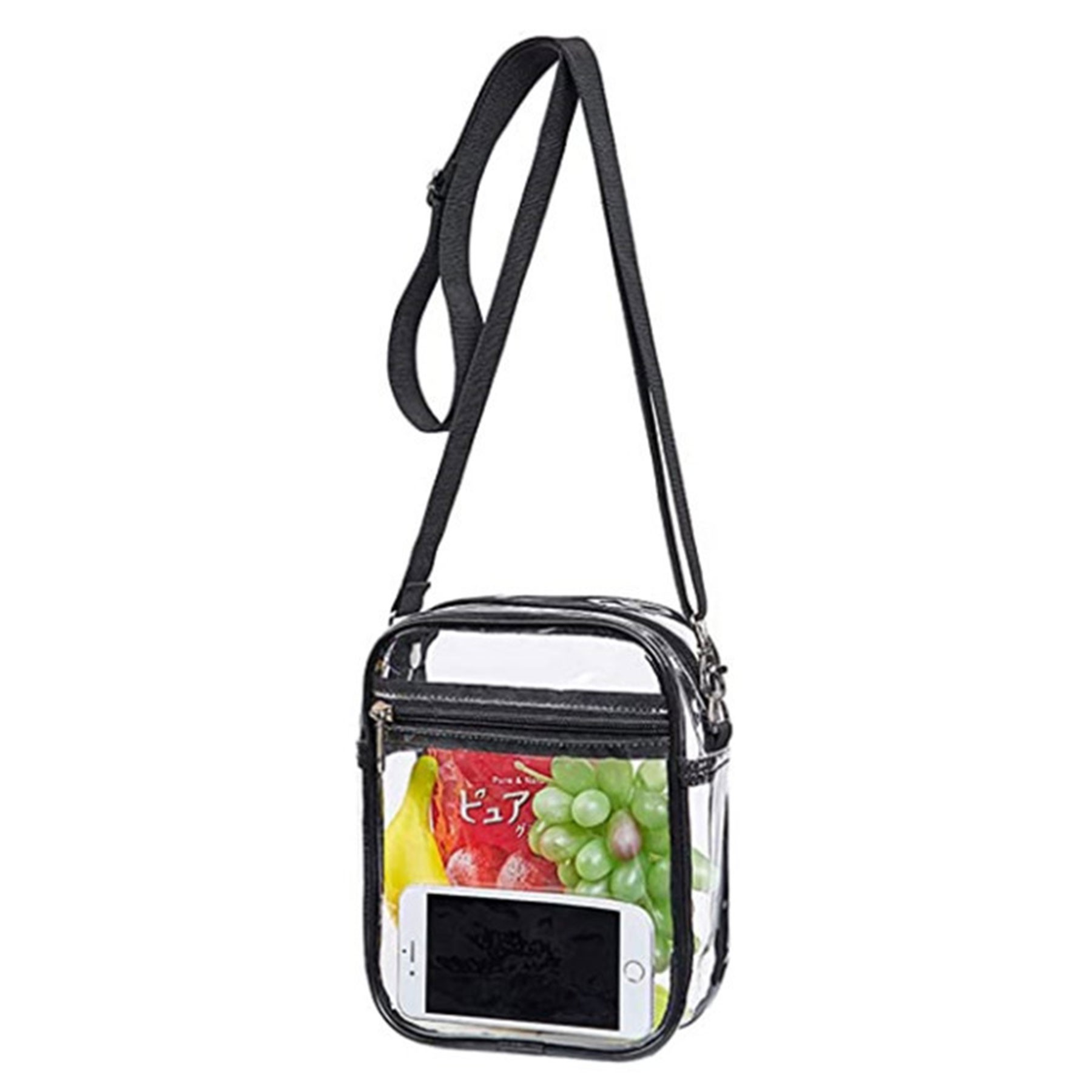 Pvc Clear Purse Clear Crossbody Bag With Front Pocket 3