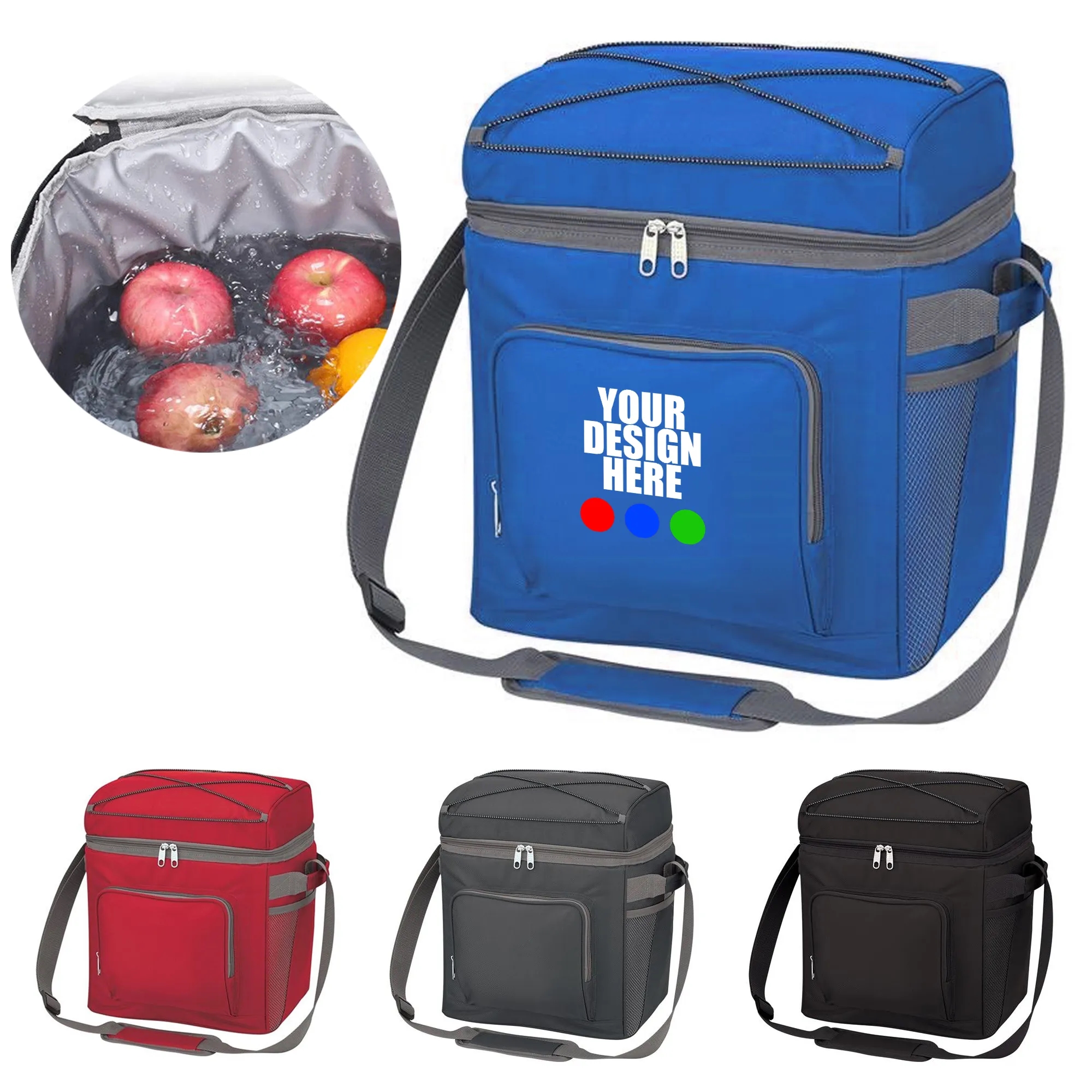 Waterproof Cooler Bag w/ Strap 2