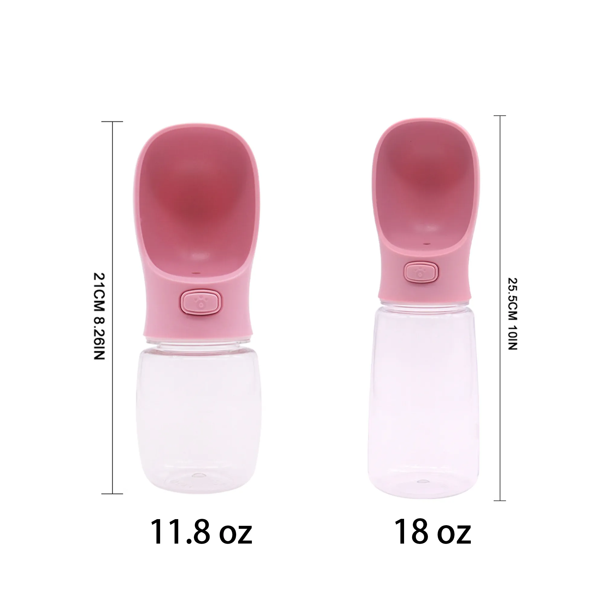 MOQ 50 18oz Portable Pet Travel Water Cup for Outdoor Use 2