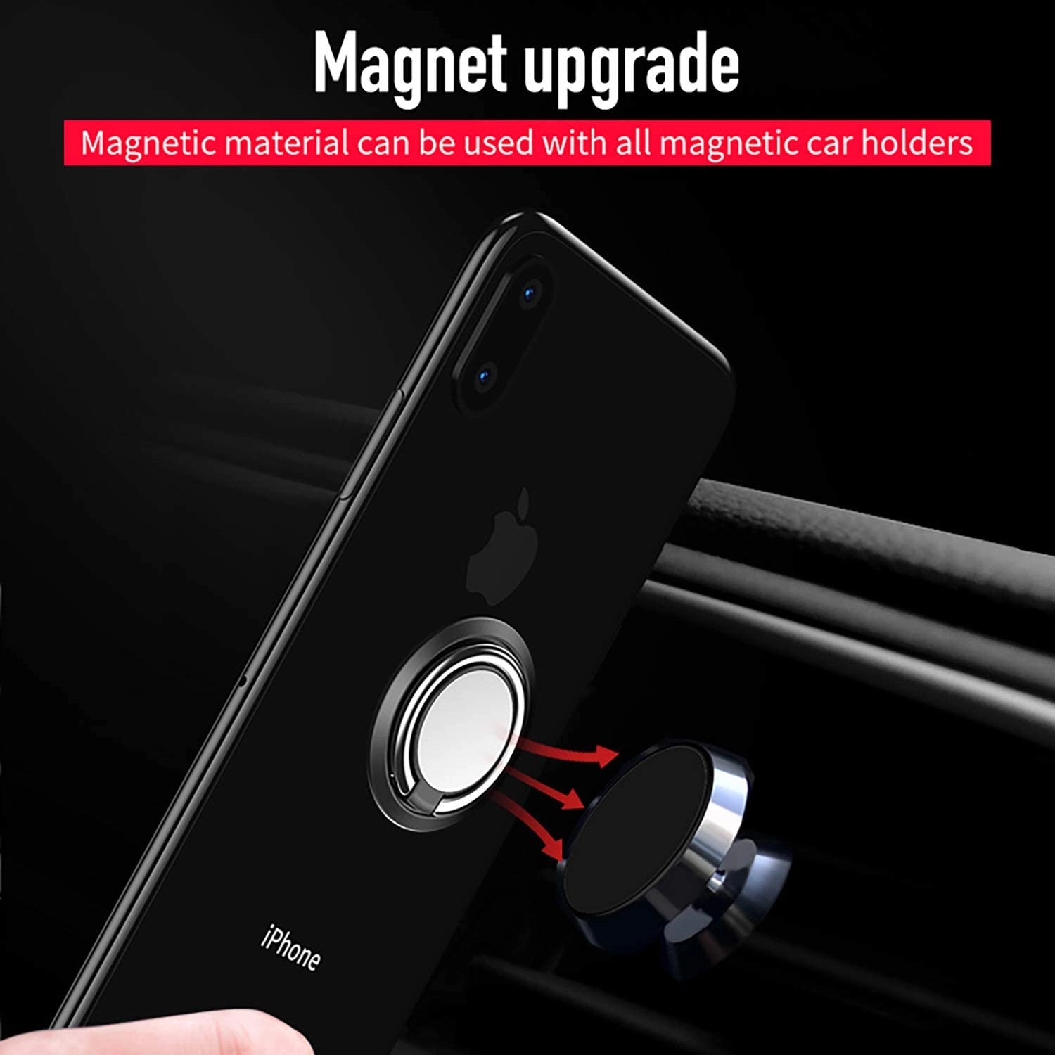 Phone Ring Holder Finger Kickstand Metal Grip 3