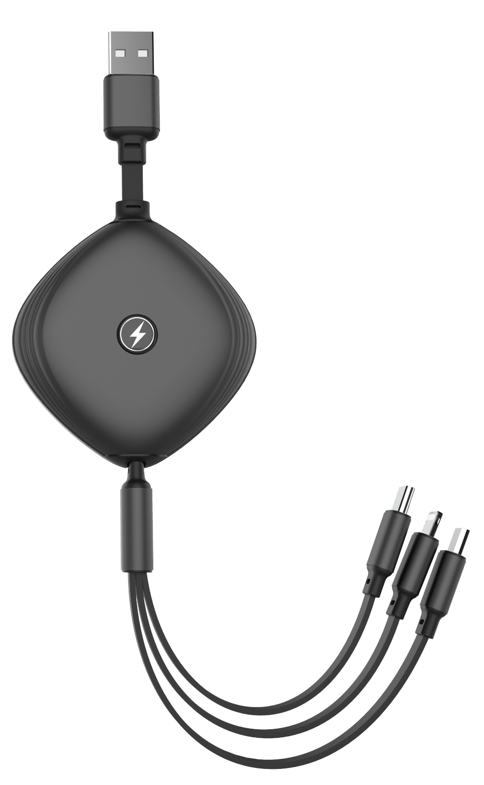 3 in 1 Charger Cable with Storage 5