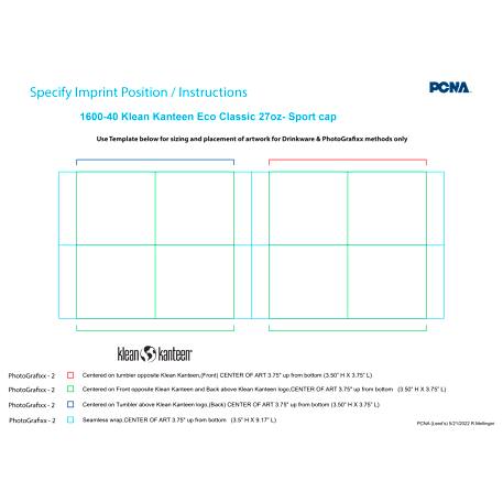 Klean Kanteen Eco Classic 27oz- Sport cap 45