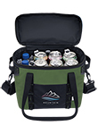 Urban Peak® Waterproof 12 Can Hinge Cooler 18