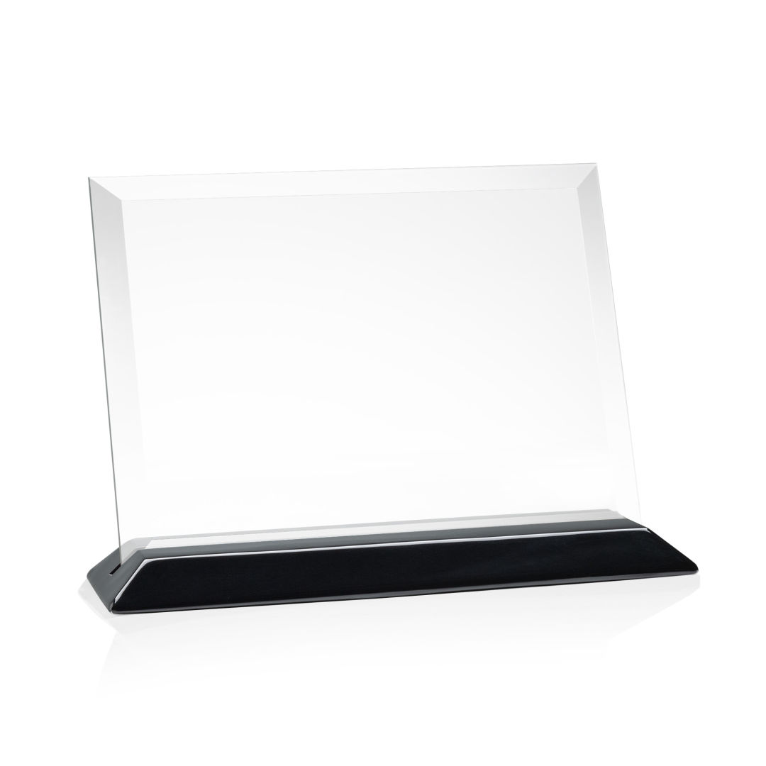 Embassy VividPrint™ Award - Starfire/Black (Horiz) 8