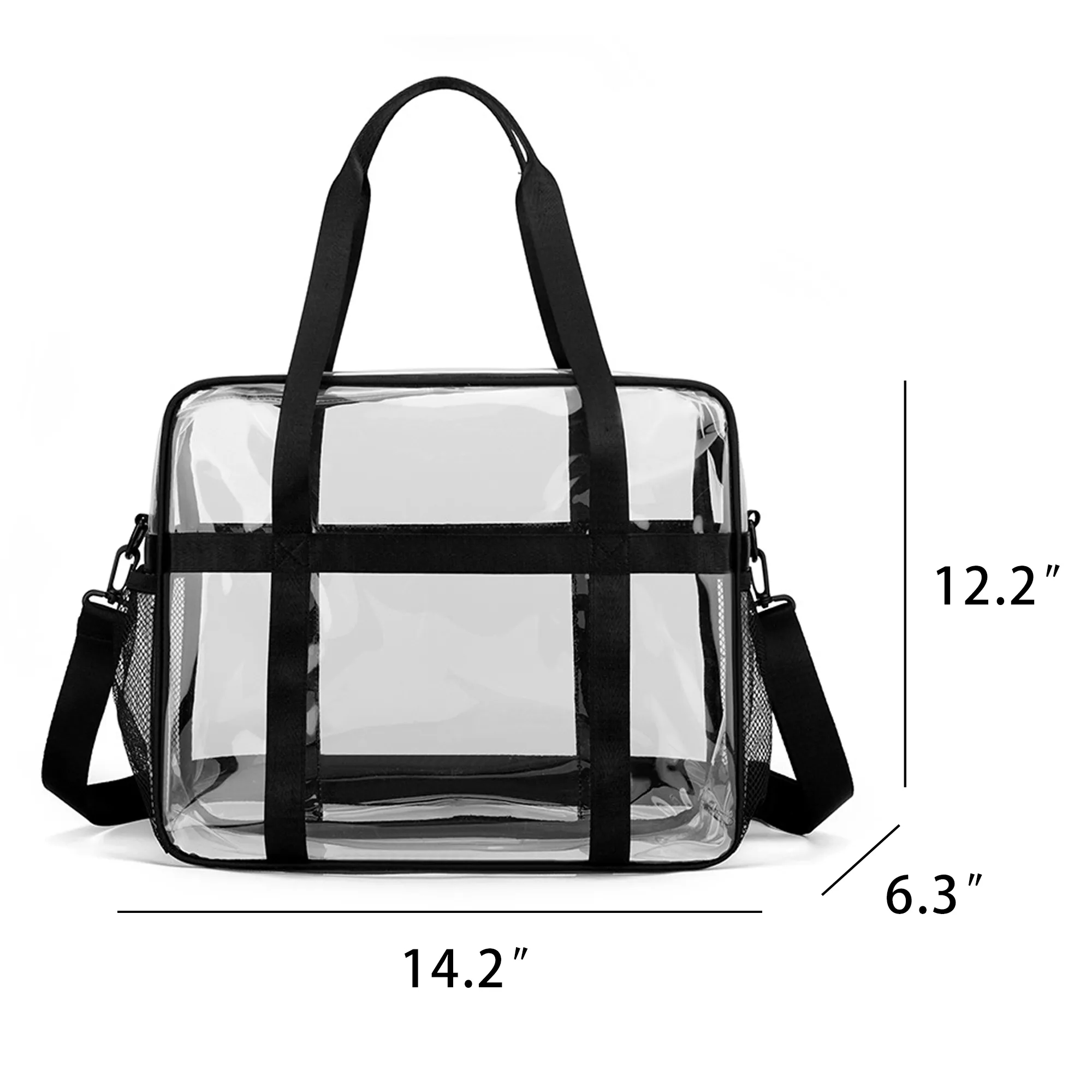 Transparent Shoulder Strap Handbag 3