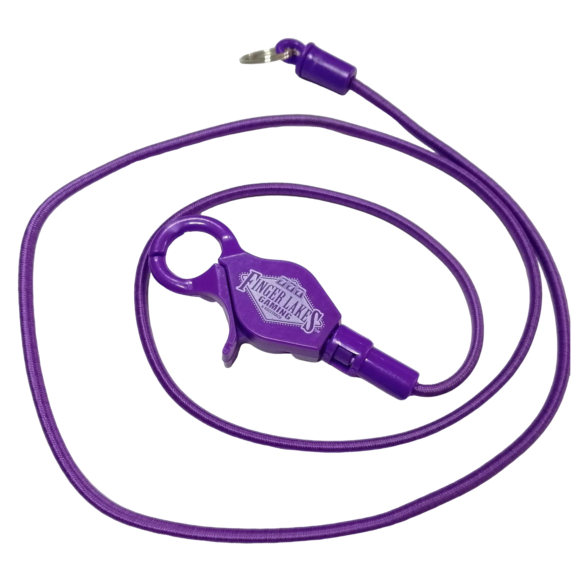 Elastic Bungee Cord Card Holder With Lobster Claw 20" 1