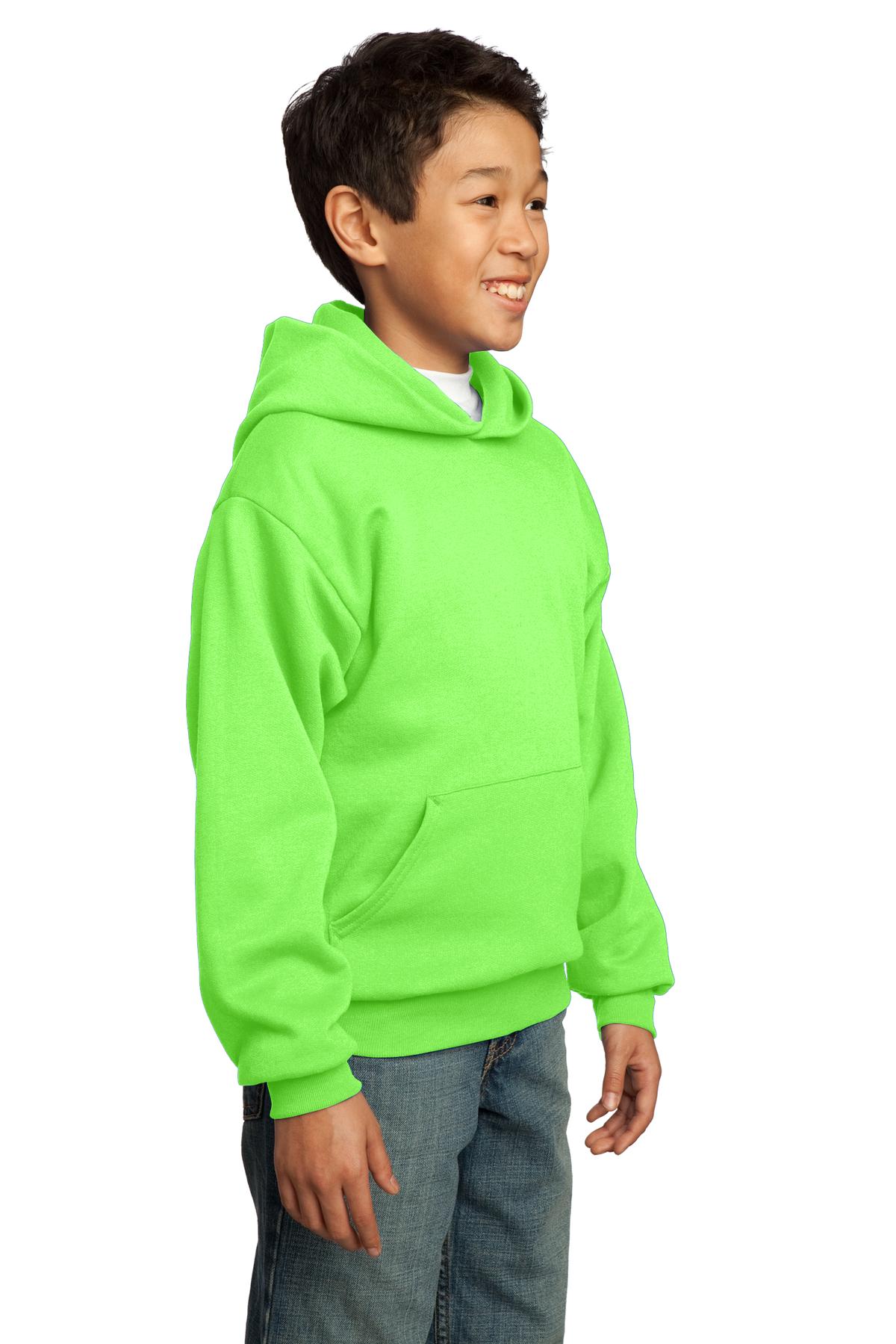 Port & Company® Youth Core Fleece Pullover Hooded Sweatshirt 9