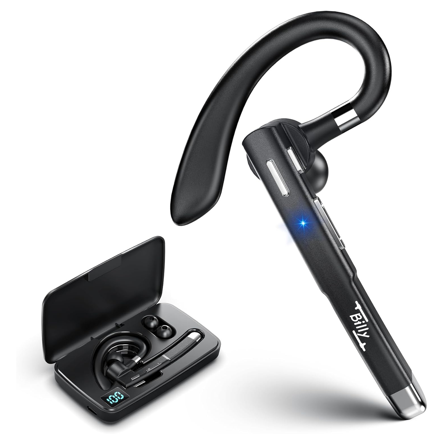 Bluetooth Wireless Headset with Microphone