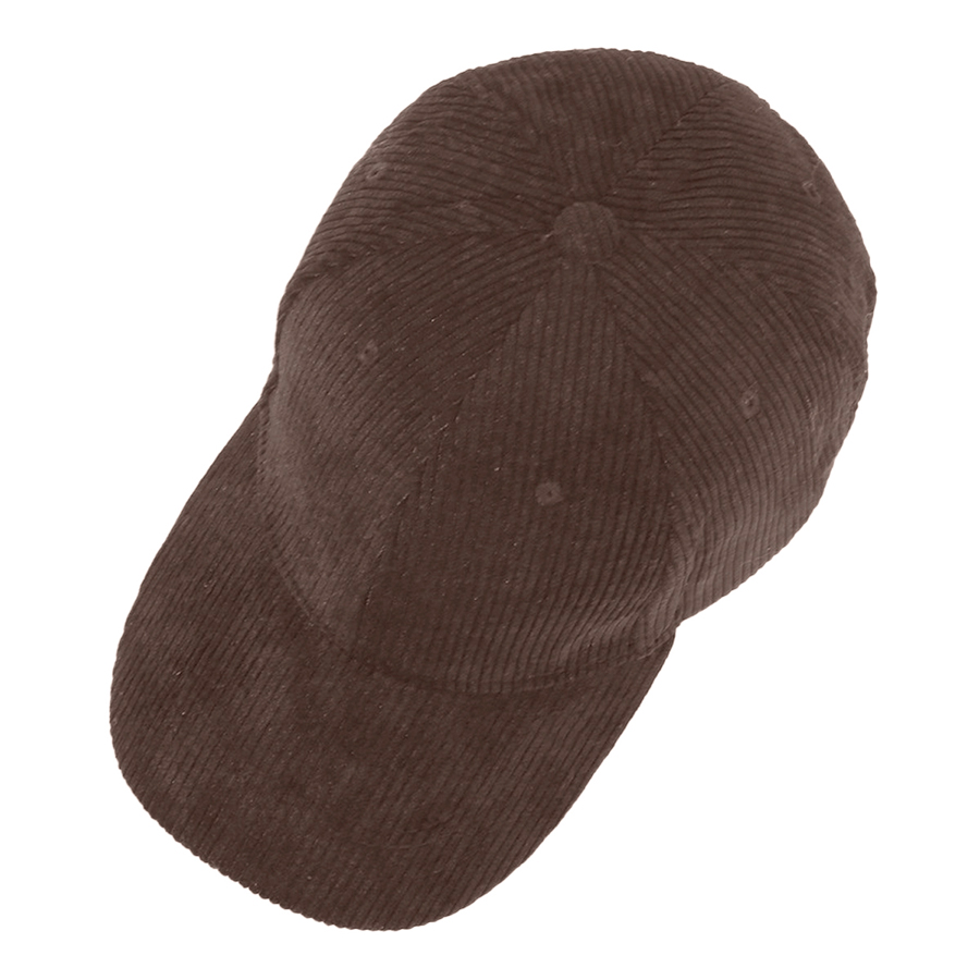 Stock Corduroy 6-Panel Structured Cap w/ Metal Buckle 41