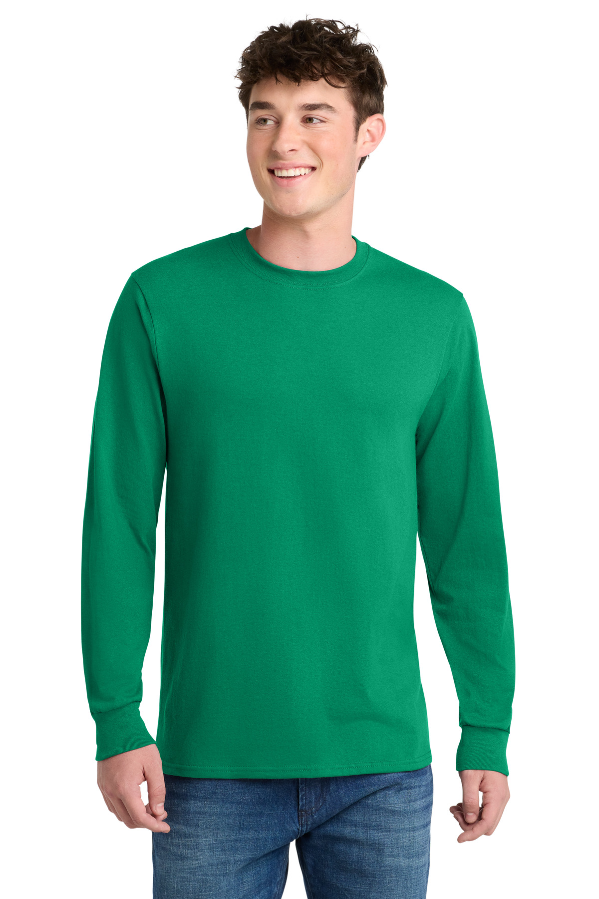 Port & Co Long Sleeve Core Blend Tee. PC55LS 115