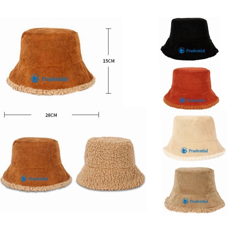 Double Sides Wear Winter Bucket Hat 3