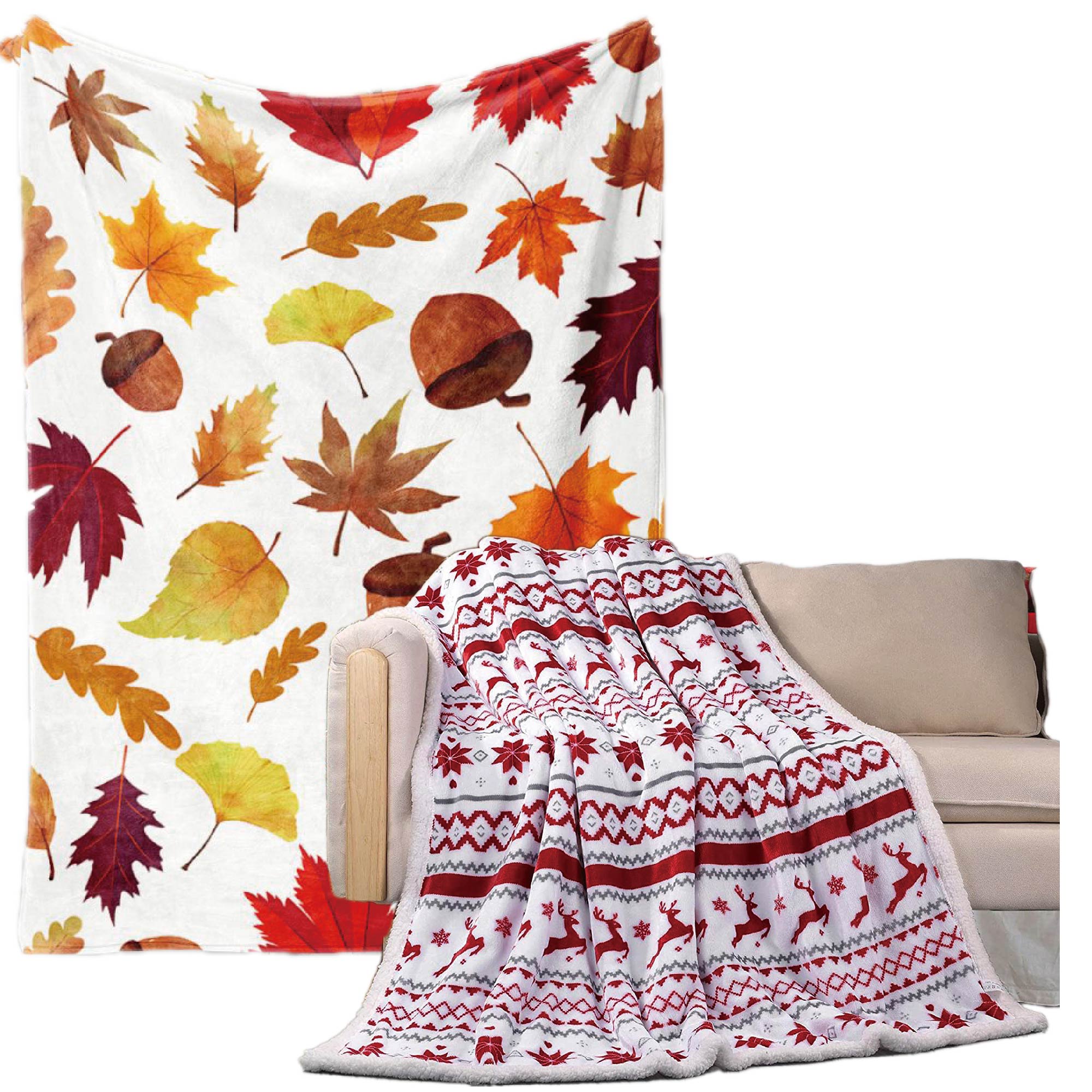 Sublimated Couch Flannel Blanket 4