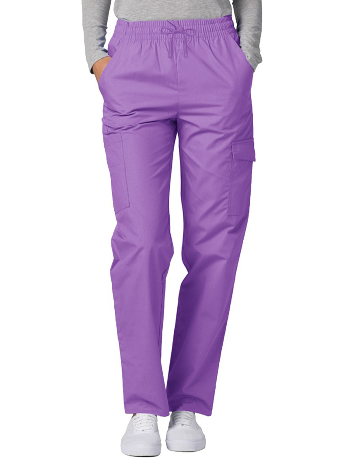 Adar - Universal - Women's Natural-Rise Multipocket Cargo Tapered Leg Pant 13