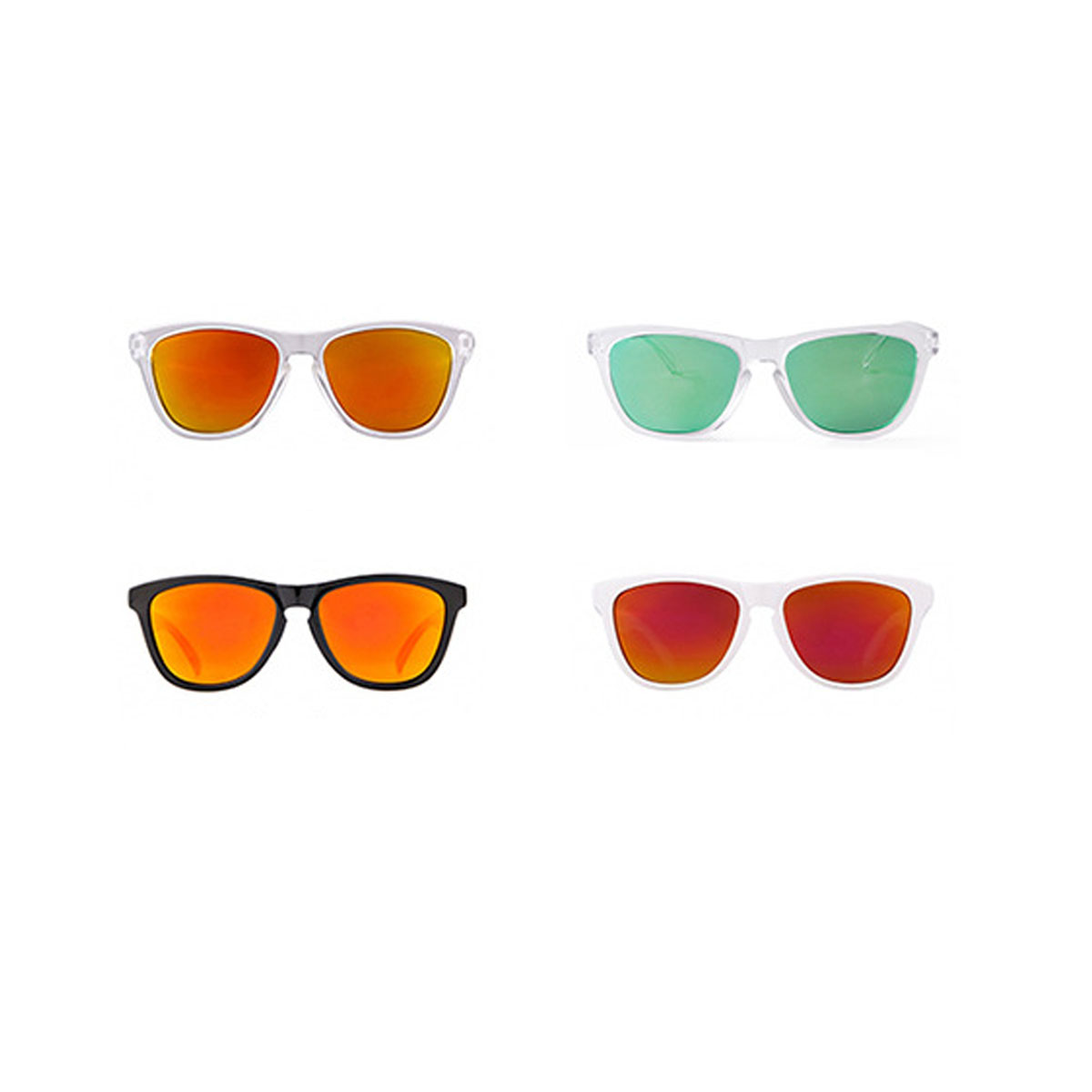 Retro  Mirror Coating Sunglasses 3